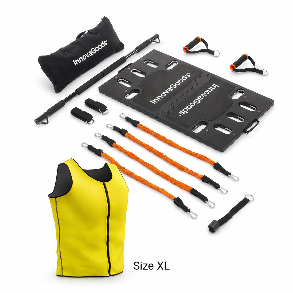 InnovaGoods Gympak Max Trainingspaket mit Passwa-Sportweste XL