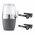 InnovaGoods Freer Getränkespender 4 L mit 2 Sunfold-Sonnenbrillen Spain Schwarz