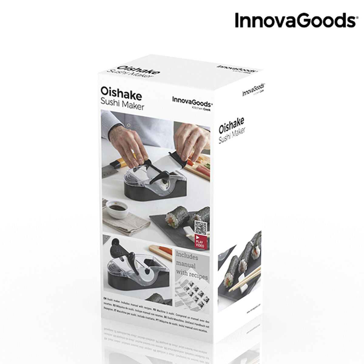 InnovaGoods Oishake Sushi-Maker mit 4 Rezepten