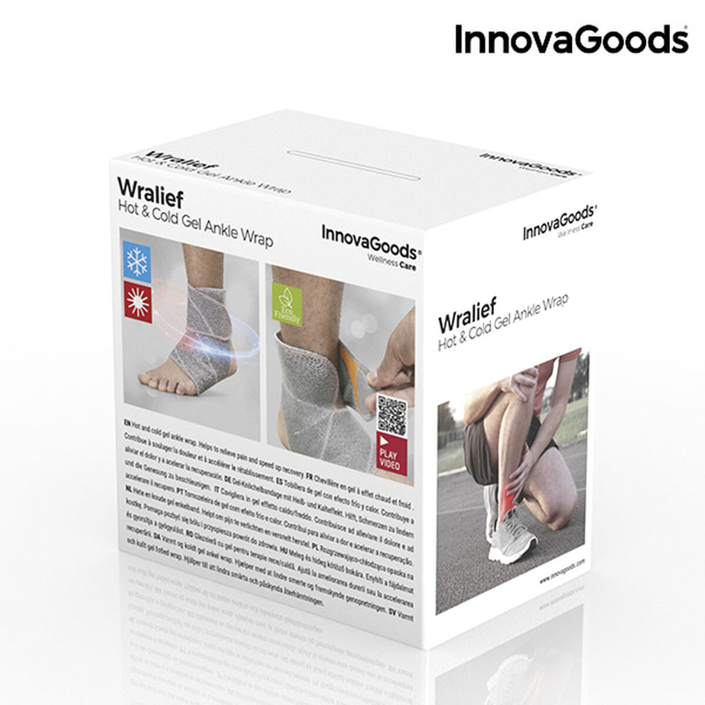 Knöchelbandage mit Warm-/Kühlgel Wralief InnovaGoods