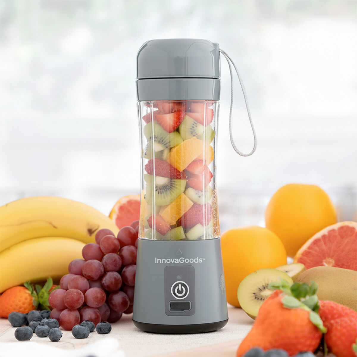 InnovaGoods Shakuit Akku-Bechermixer – 380 ml
