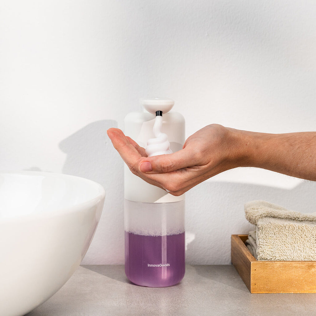 InnovaGoods Bitefom Akku-Schaumseifenspender mit Sensor – 350 ml