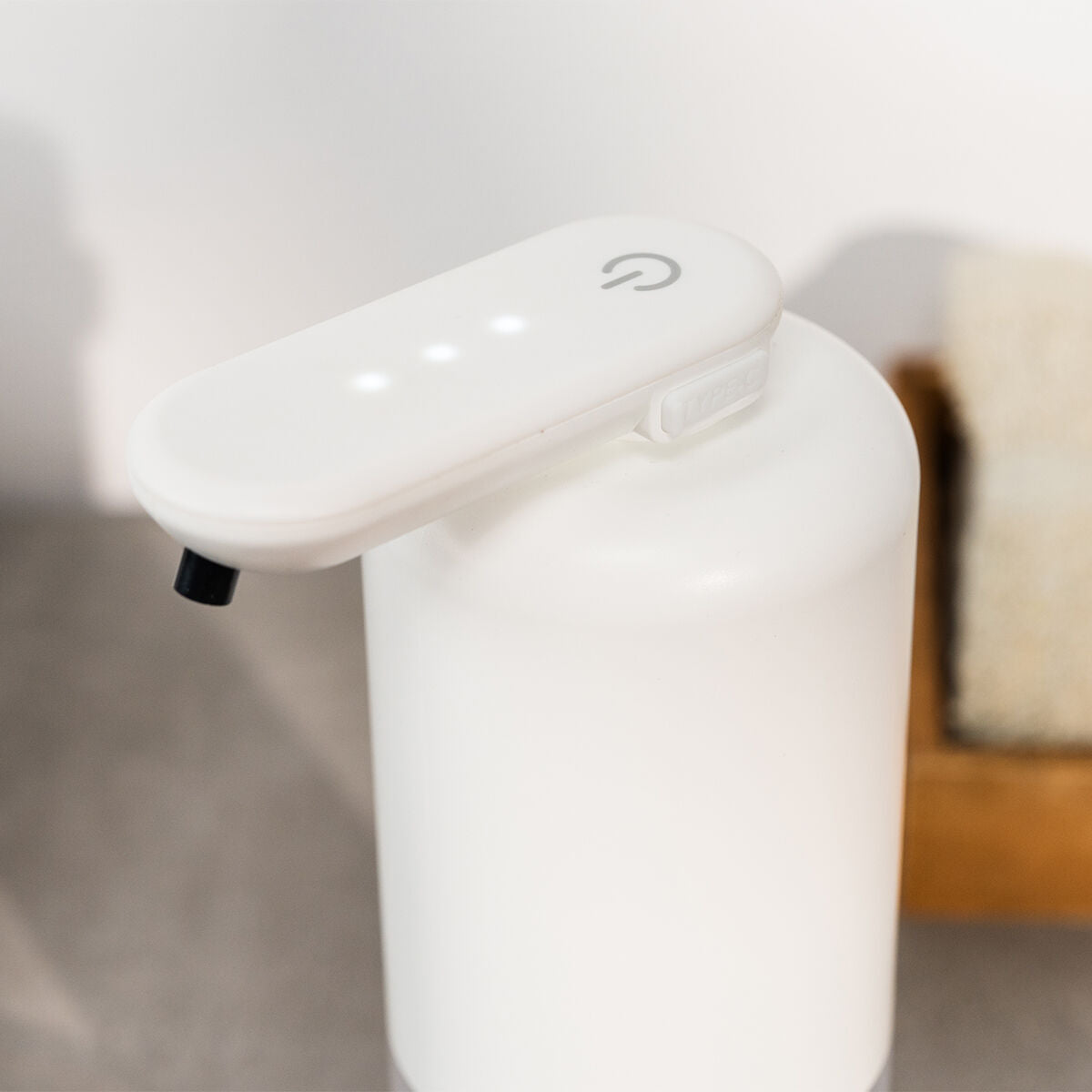 InnovaGoods Bitefom Akku-Schaumseifenspender mit Sensor – 350 ml