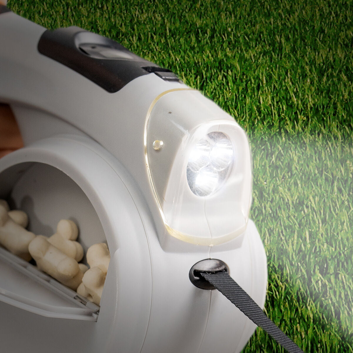 InnovaGoods Leashic 6-in-1-Rollleine – 4 m, für Hunde bis 35 kg