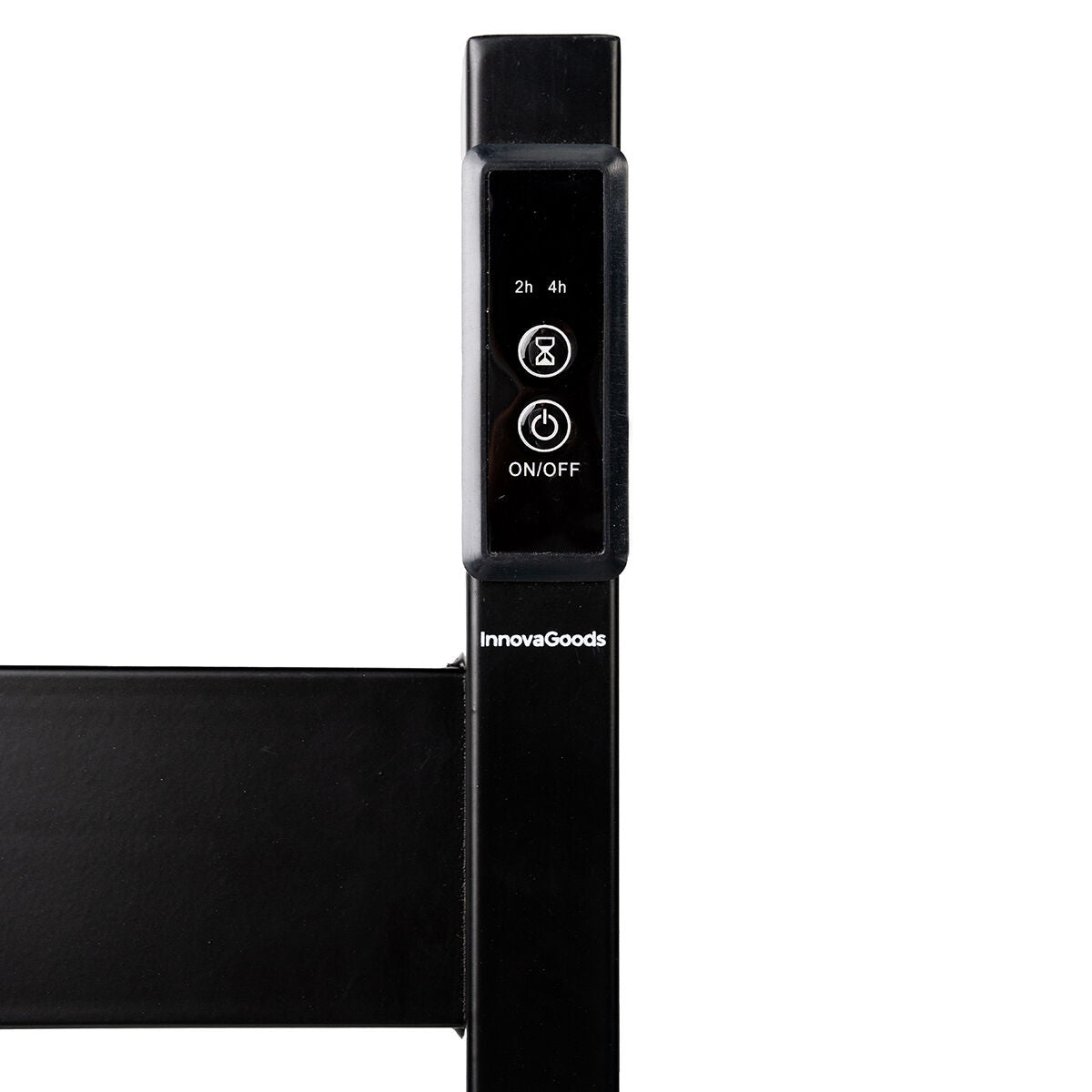 InnovaGoods Towarck elektrischer Handtuchwärmer mit 5 Stangen – Schwarz