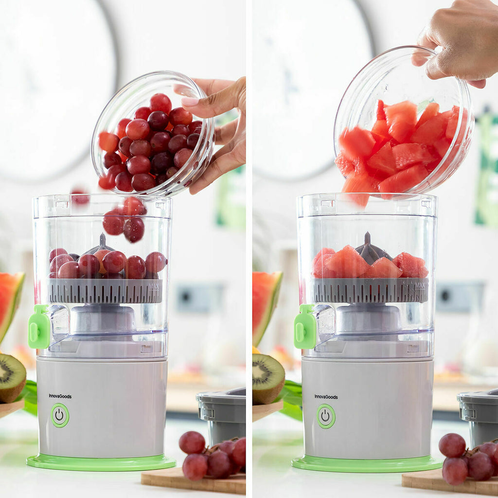 InnovaGoods Juisso automatische Akku-Saftpresse 250 ml