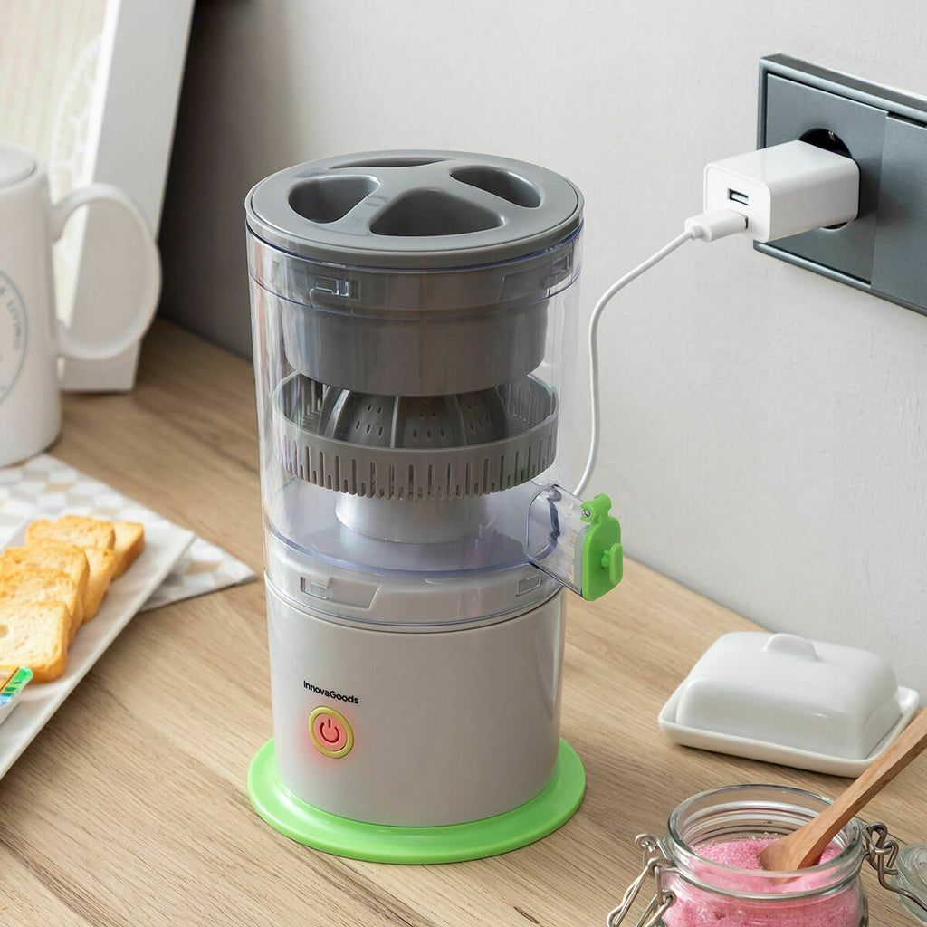 InnovaGoods Juisso automatische Akku-Saftpresse 250 ml