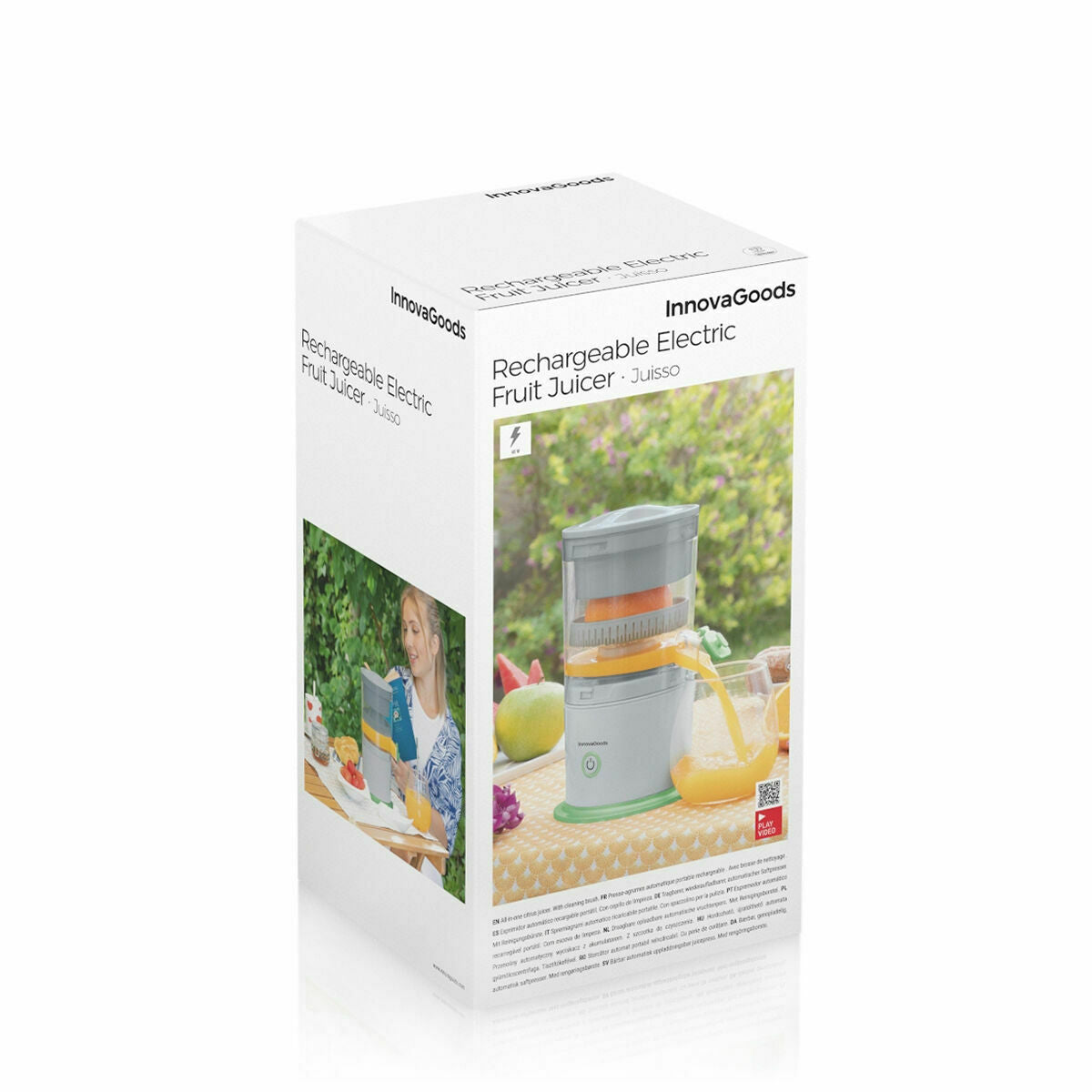 InnovaGoods Juisso automatische Akku-Saftpresse 250 ml