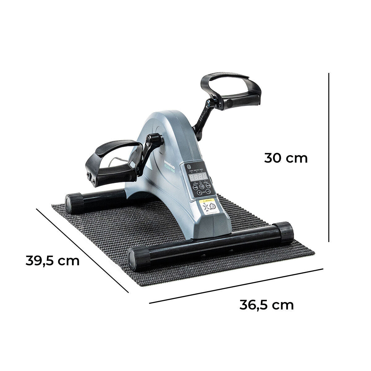 InnovaGoods Velora 3000 Elektrischer Pedaltrainer mit Matte und Fernbedienung