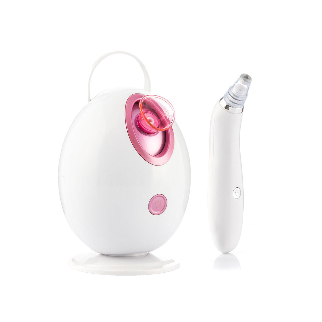 InnovaGoods Gesichtspflege-Set – Moispa Gesichtssauna und Pore·Off Porenreiniger