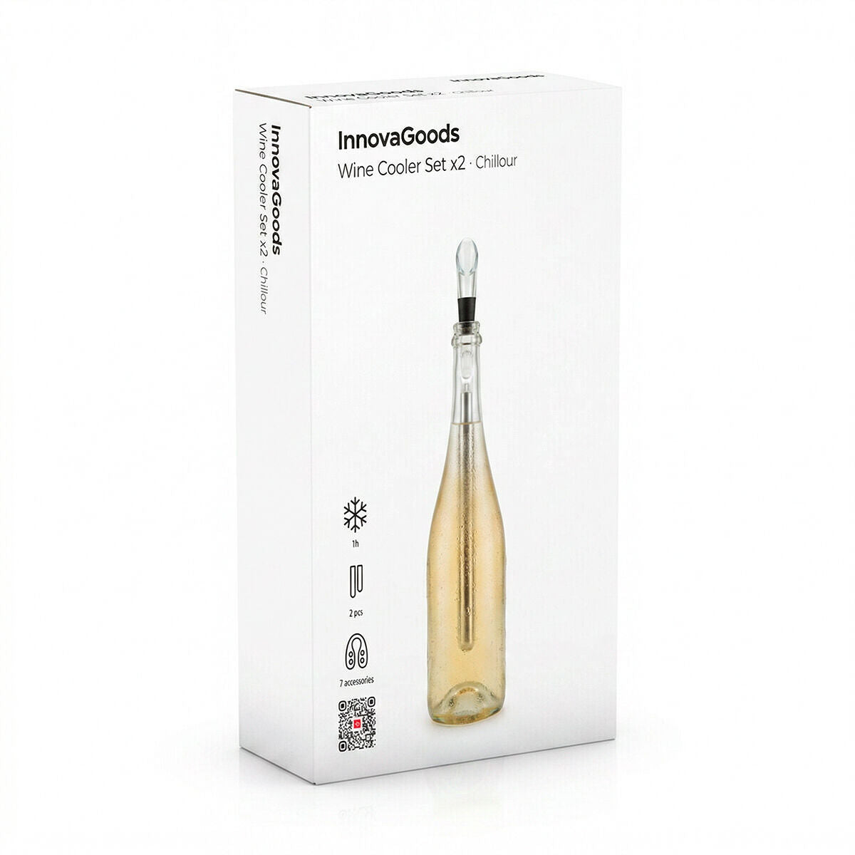 InnovaGoods Chillour Weinzubehör-Set – 7-teilig